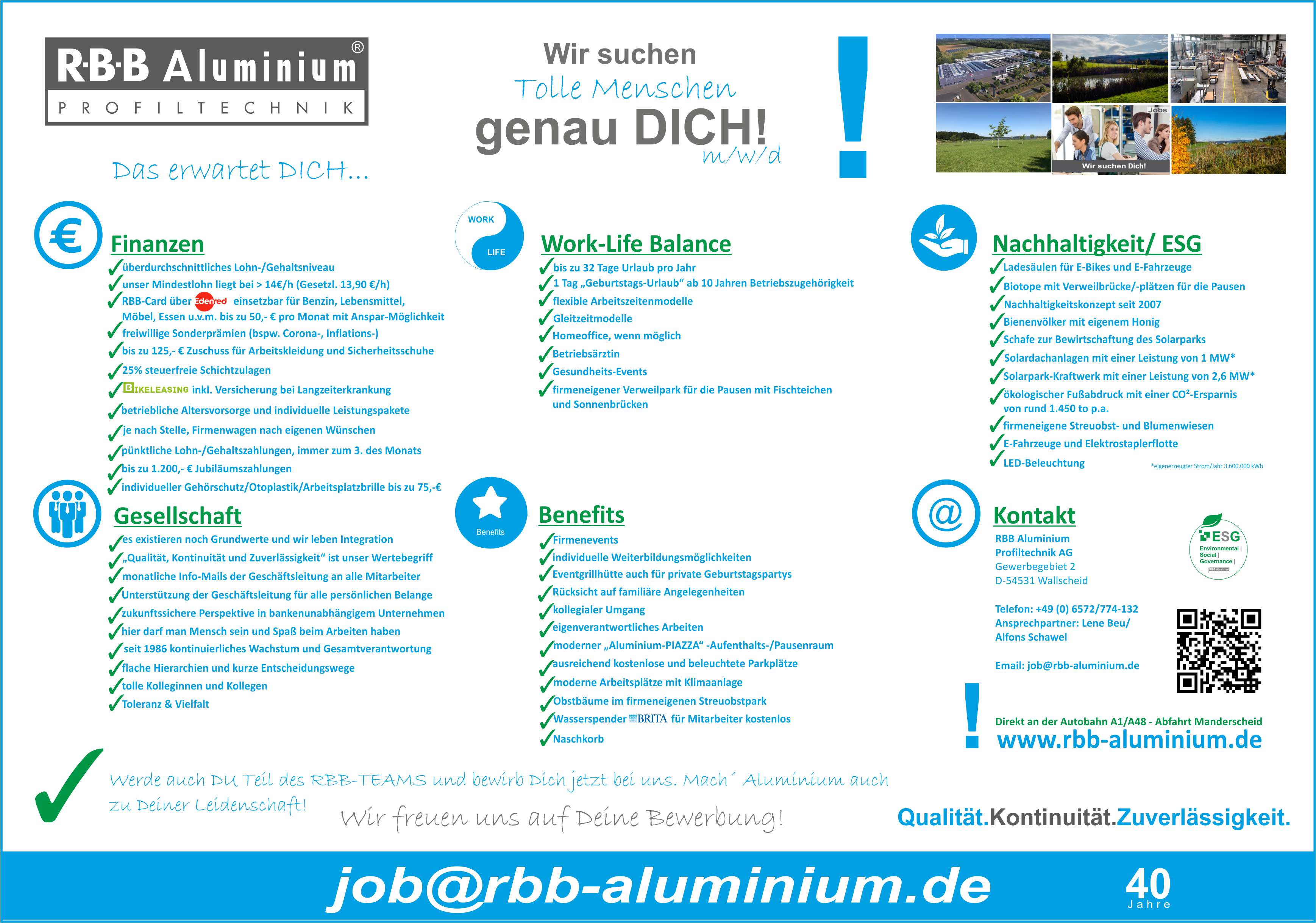 Warum zu RBB Aluminium